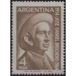 Argentina 686 1964 50 Años de la Muerte de Pedro José Gabriel Pacheco MH