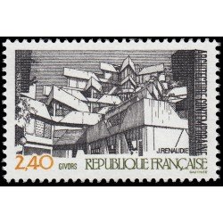 France Francia 2365 1985 Arquitectura contemporánea MNH