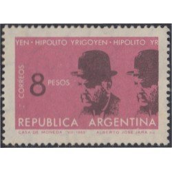 Argentina 714 1965 Hipólito Irigoyen MH