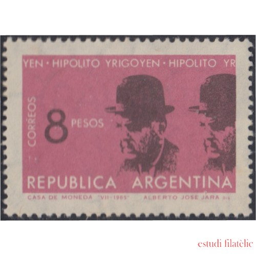 Argentina 714 1965 Hipólito Irigoyen MH