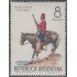 Argentina 736 1966 Día del Ejército Soldado MH