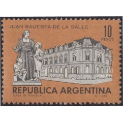 Argentina 777 1966 San Juan Bautista de la Salle MH Argentina 777 1966 San Juan Bautista de la Salle MH