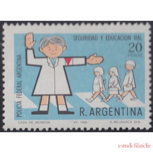 Argentina 815 1968  Seguridad Vial MH