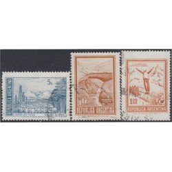Argentina 912/14 197 Serie Corriente Inscripción República Argentina usados