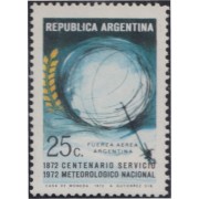 Argentina 925 1972 Centenario del servicio meteorológico nacional MH
