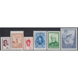 Argentina 972/77 1974 Serie Corriente MH Argentina 972/77 1974 Serie Corriente MH