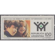 Argentina 1118 1978 50 Años de la Organización del niño y de la familia MNH