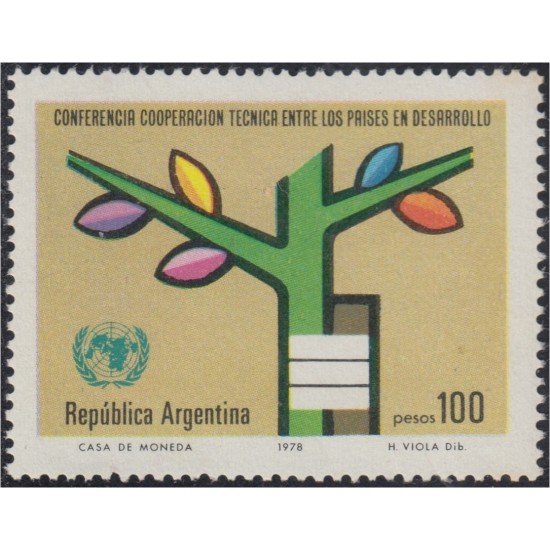 Argentina 1139 1978 Cooperación técnica entre los Países desarrollados MNH Argentina 1139 1978 Cooperación técnica entre los Países desarrollados MNH