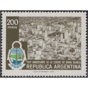 Argentina 1156 1978 150 Aniversario de la villa de Bahía Blanca MNH 
