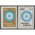 Argentina 1170/71 1979 Serie antigua Colores Nacionales MNH