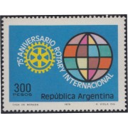 Argentina 1208 1979 75º Aniversario de Rotary Internacional MNH 