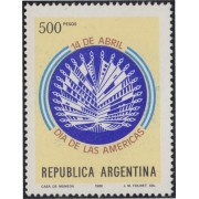 Argentina 1214 1980 Día delas Américas MNH 