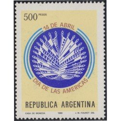 Argentina 1214 1980 Día delas Américas MNH Argentina 1214 1980 Día delas Américas MNH