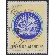 Argentina 1214 1980 Día delas Américas usado 