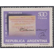 Argentina 1220 1980 Día del periodista MNH 