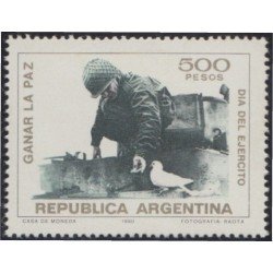 Argentina 1222 1980 Día del Ejército Soldado MNH Argentina 1222 1980 Día del Ejército Soldado MNH