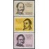 Argentina 1224/26 1980 Personalidades Bernardino Rivadavia José Matias MNH