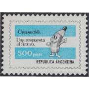 Argentina 1229 1980 Censo Nacional MNH 