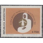 Argentina 1230 1980 Censo Nacional MNH 