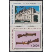 Argentina 1249/50 1981 Centenario del Círculo Militar MNH