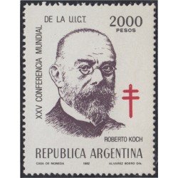 Argentina 1286 1982 Roberto Koch UICT MNH Argentina 1286 1982 Roberto Koch UICT MNH