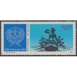 Argentina 1289 1982 Centenario del Centro Naval MNH Argentina 1289 1982 Centenario del Centro Naval MNH