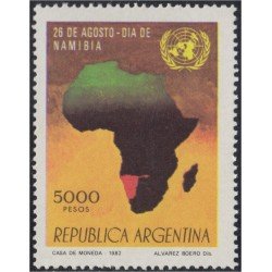 Argentina 1309 1982 Día de Namibia MNH Argentina 1309 1982 Día de Namibia MNH