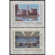 Argentina 1310/11 1982 Central Nuclear Río III MNH 