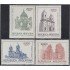 Argentina 1316/19 1982 Edificios Religiosos Catedral de Formosa Ruinas de San Ignacio MNH