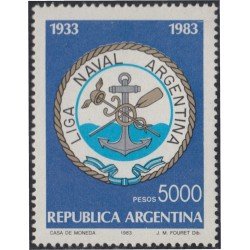 Argentina 1349 1983 Día de la Marina Nacional MNH