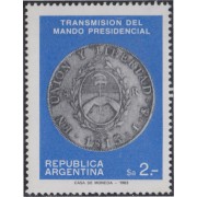 Argentina 1406 1983 Transmisión del mando presidencial MNH 