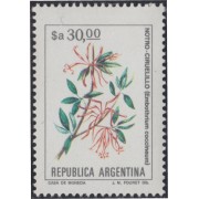 Argentina 1407a 1984 Serie corriente Flores Flowers MNH 