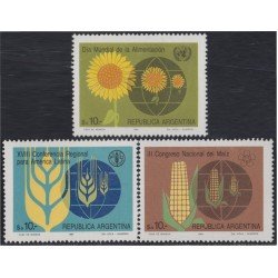 Argentina 1426/28 1984 Organización de la Agricultura y la alimentación MNH Argentina 1426/28 1984 Organización de la Agricultura y la alimentación MNH