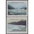 Argentina 1443/44 1984 Parque Nacional Los Glaciares patrimonio de La Unesco MNH