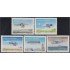 Argentina 1457/61 1985 Historia del aeropostal Argentino Avioneta MNH