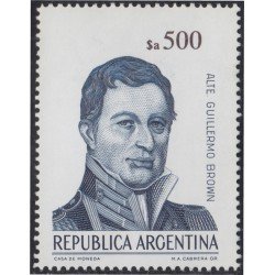 Argentina 1462 1985 Almirante Guillermo Brown MNH Argentina 1462 1985 Almirante Guillermo Brown MNH