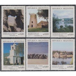 Argentina 1506/11 1985 Turismo tourism MNH Argentina 1506/11 1985 Turismo tourism MNH