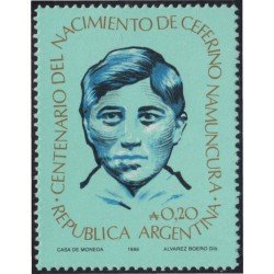 Argentina 1547 1986 Centenario del nacimiento de Ceferino Namuncura MNH Argentina 1547 1986 Centenario del nacimiento de Ceferino Namuncura MNH