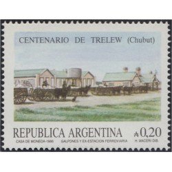 Argentina 1550 1986 Centenario de la Villa de Trelew MNH Argentina 1550 1986 Centenario de la Villa de Trelew MNH