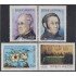 Argentina 1602/05 1987 Coronel Manuel Darrego e Ignacio Álvarez Thomas MNH