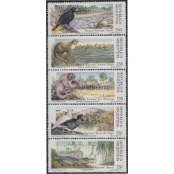 Argentina 1611/15 1987 Parques Nacionales Argentinos MNH Argentina 1611/15 1987 Parques Nacionales Argentinos MNH