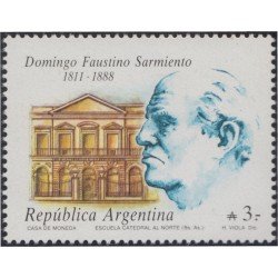 Argentina 1637 1988 Centenario de la Muerte de Domingo Faustino MNH Argentina 1637 1988 Centenario de la Muerte de Domingo Faustino MNH