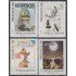 Argentina 1650/53 1988 Prenfil 88 1º Reunión Nac. de cronistas filatélicos MNH