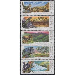 Argentina 1666/70 1989 Parques Nacionales Argentinos MNH Argentina 1666/70 1989 Parques Nacionales Argentinos MNH