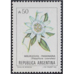 Argentina 1690 1989 Flores flowers MNH Argentina 1690 1989 Flores flowers MNH