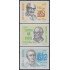 Argentina 1697/99 1989 Personalidades Argentinas MNH