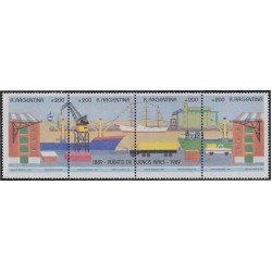 Argentina 1709/12 1990 Centenario del Puerto de Buenos Aires MNH Argentina 1709/12 1990 Centenario del Puerto de Buenos Aires MNH