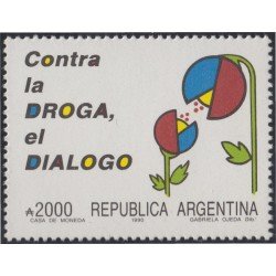 Argentina 1722 1990 Lucha contra la droga MNH Argentina 1722 1990 Lucha contra la droga MNH