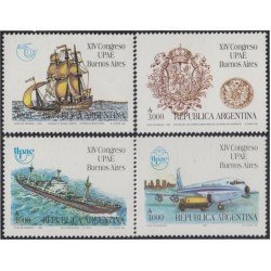 Argentina 1727/30 1990 XIV Congreso de la UPAE MNH Argentina 1727/30 1990 XIV Congreso de la UPAE MNH