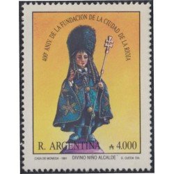 Argentina 1753 1991 400º Aniversario de la fundación de la villa de La Rioja MNH Argentina 1753 1991 400º Aniversario de la fundación de la villa de La Rioja MNH